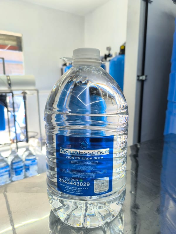 Botella de agua AcuaEssence de 5 litros
